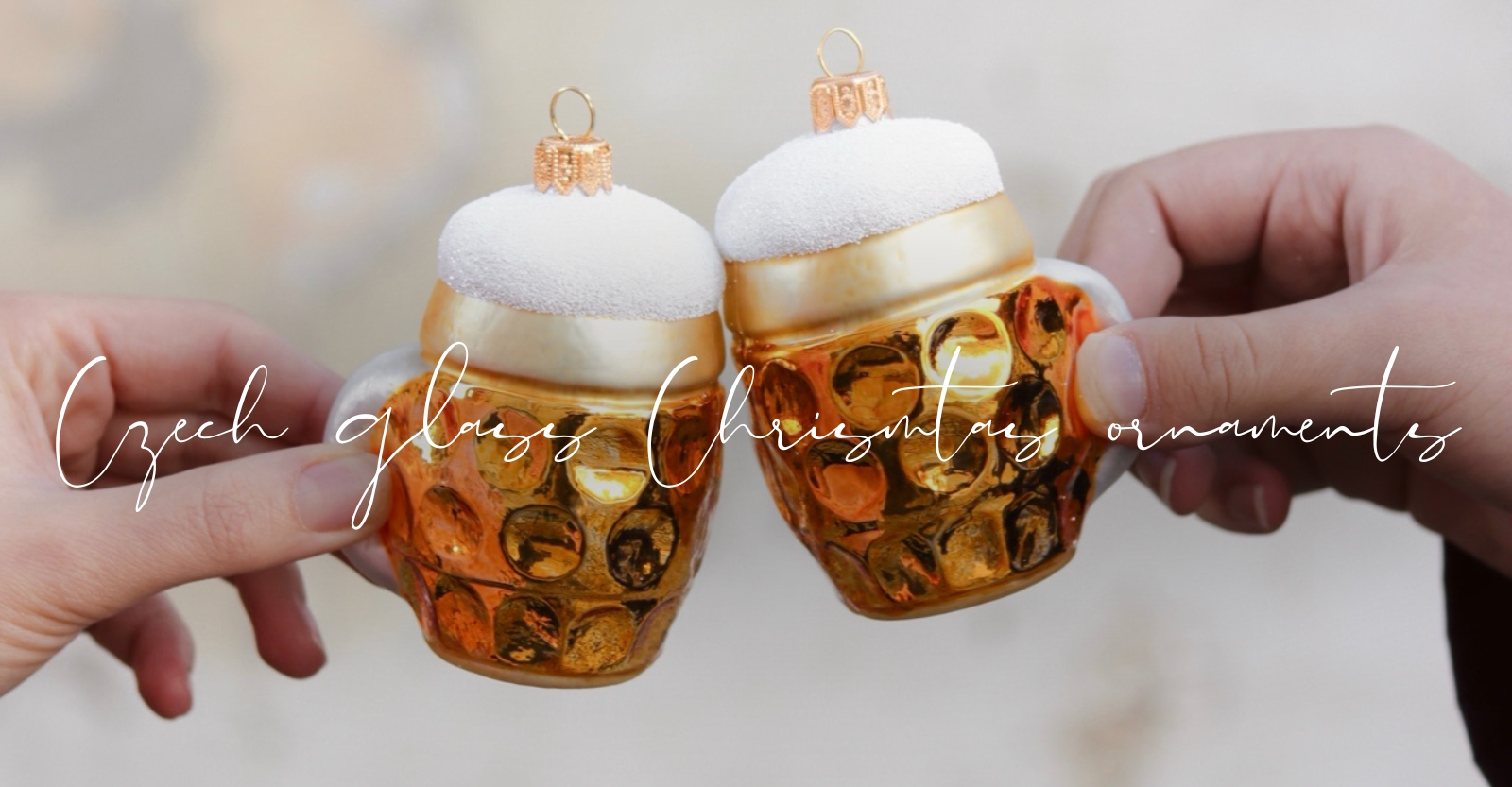 Czech glass christmas ornaments