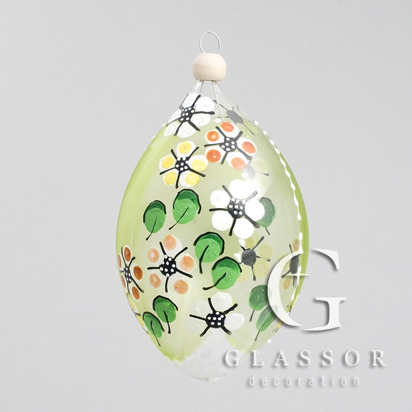 Green Transparent Easter Egg