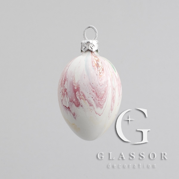 Pink-White Easter Egg