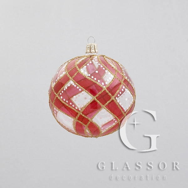 Transparent Christmas Tree Ball, Decor  Ř 8cm