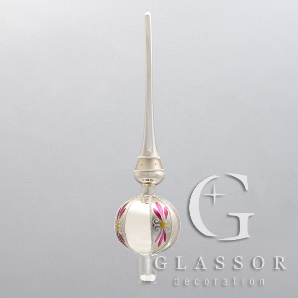 Christmas, Tree Topper Silver, Decoration