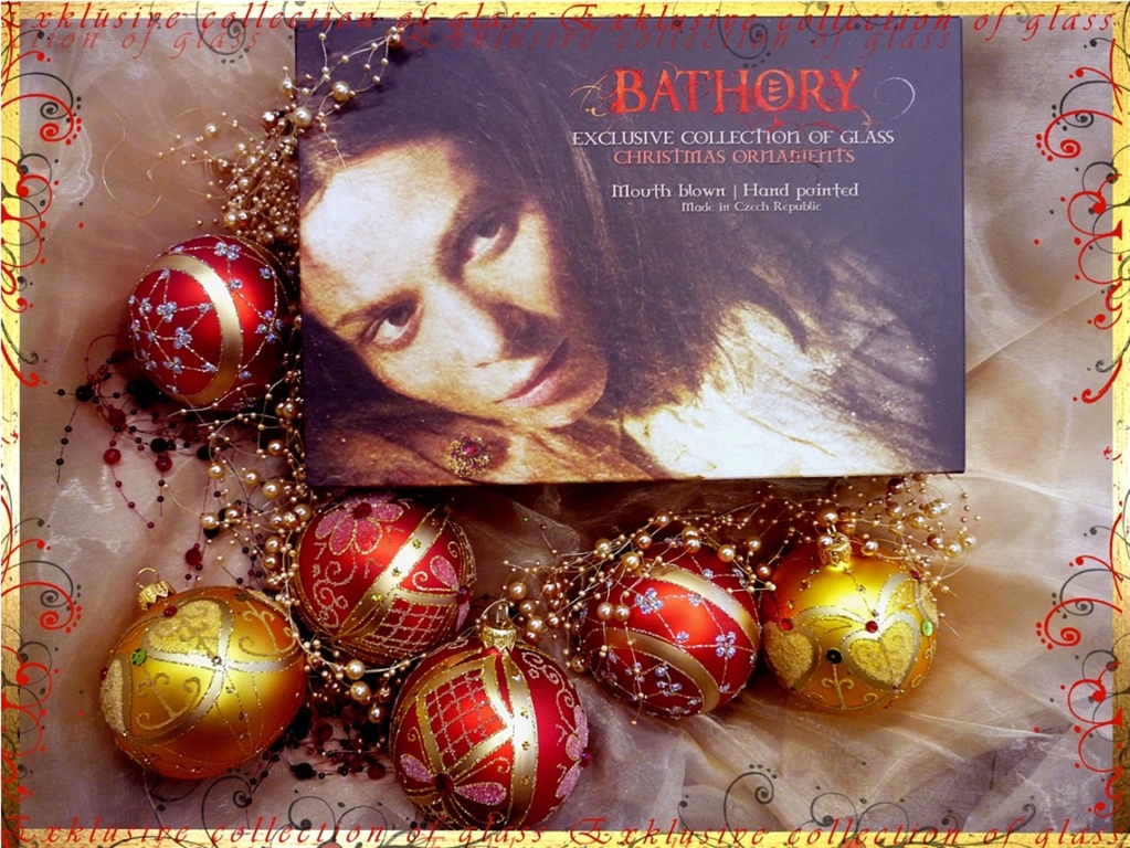 BATHORY Exclusive Collection of Glass Ornaments