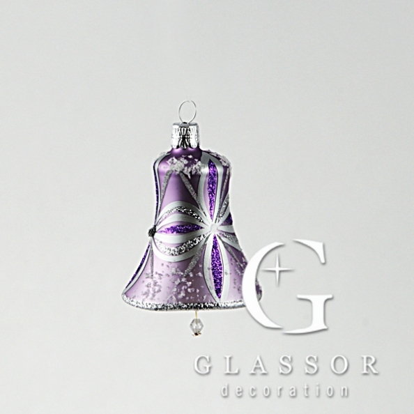 Little Ringing  Purple Bell with decor