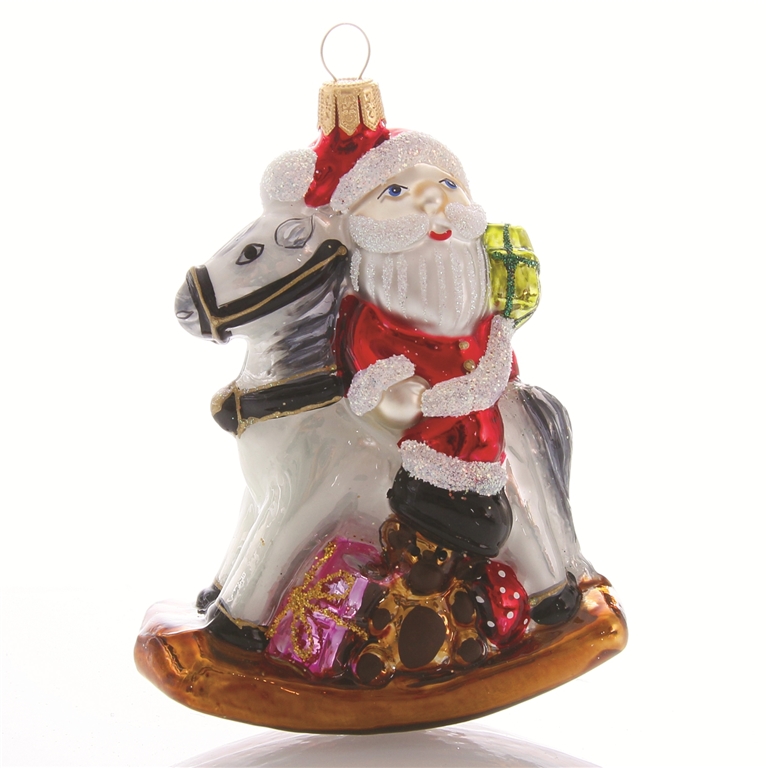 Santa on horse