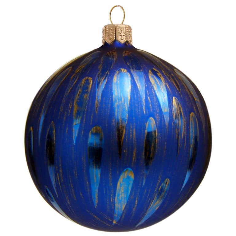 Bauble with bronze decor