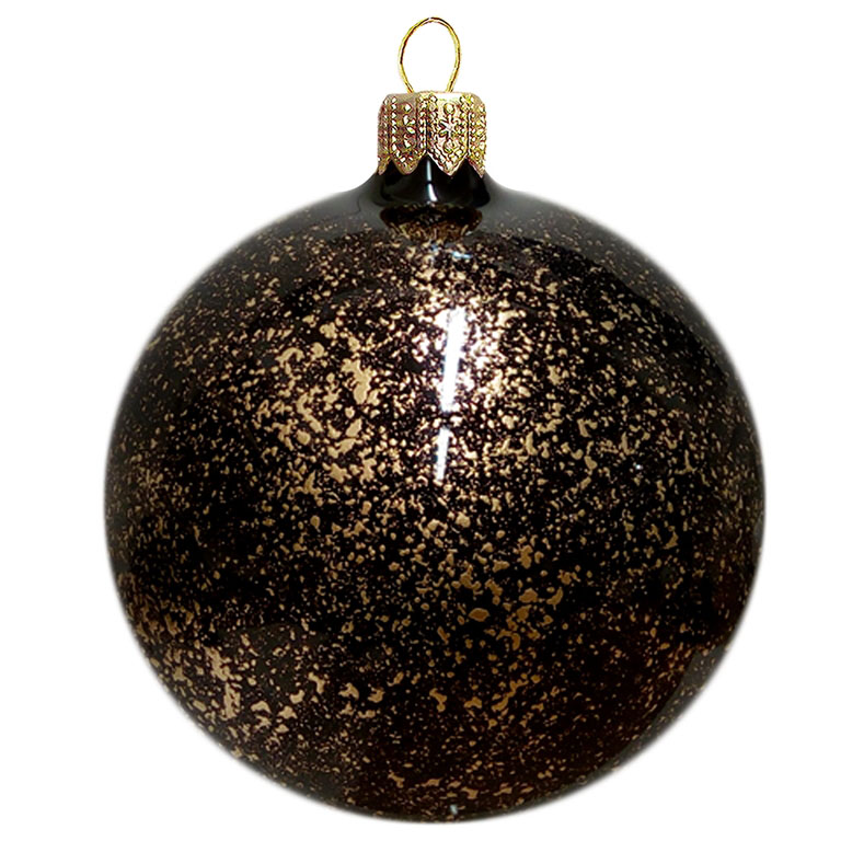 Bauble with bronze decor