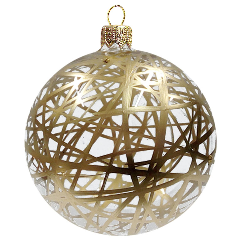 Bauble with bronze line