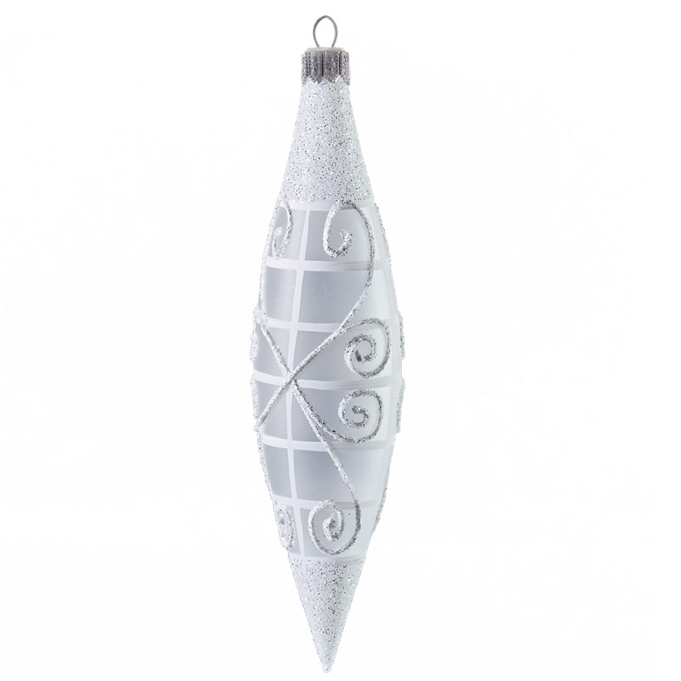 Christmas drop with white décor
