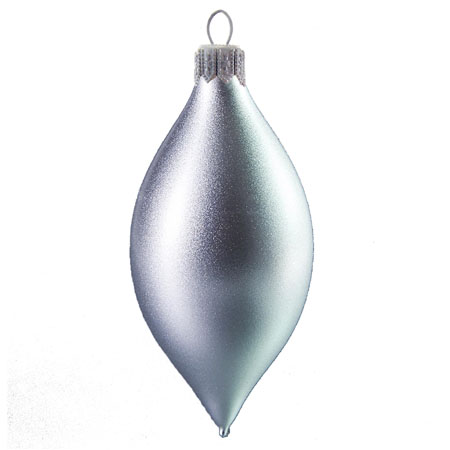 Glass olive silver matt