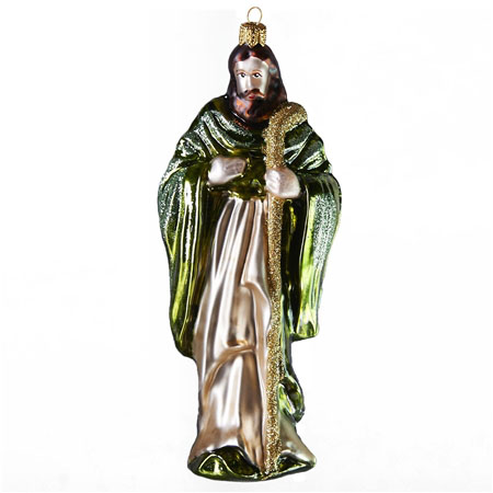 St. Joseph in green robe