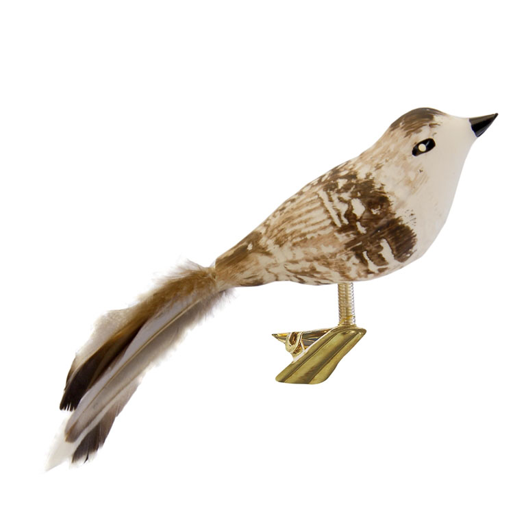 Brown bird Christmas ornament
