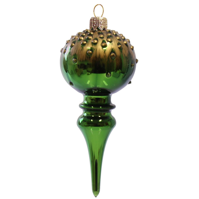 Ornament with bronze dots