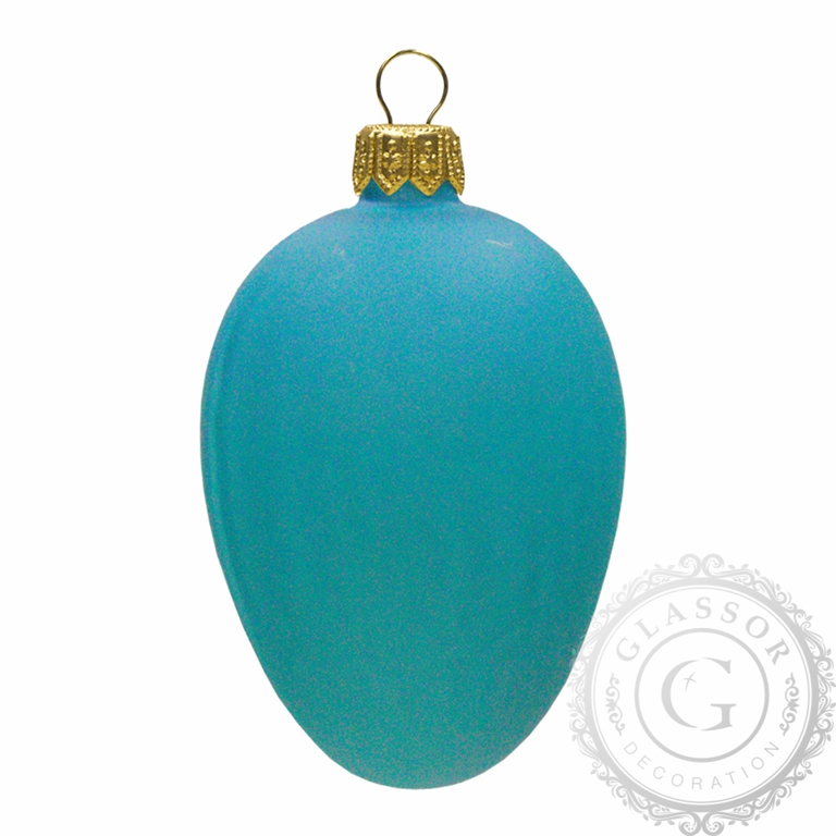 Easter egg turquoise matt