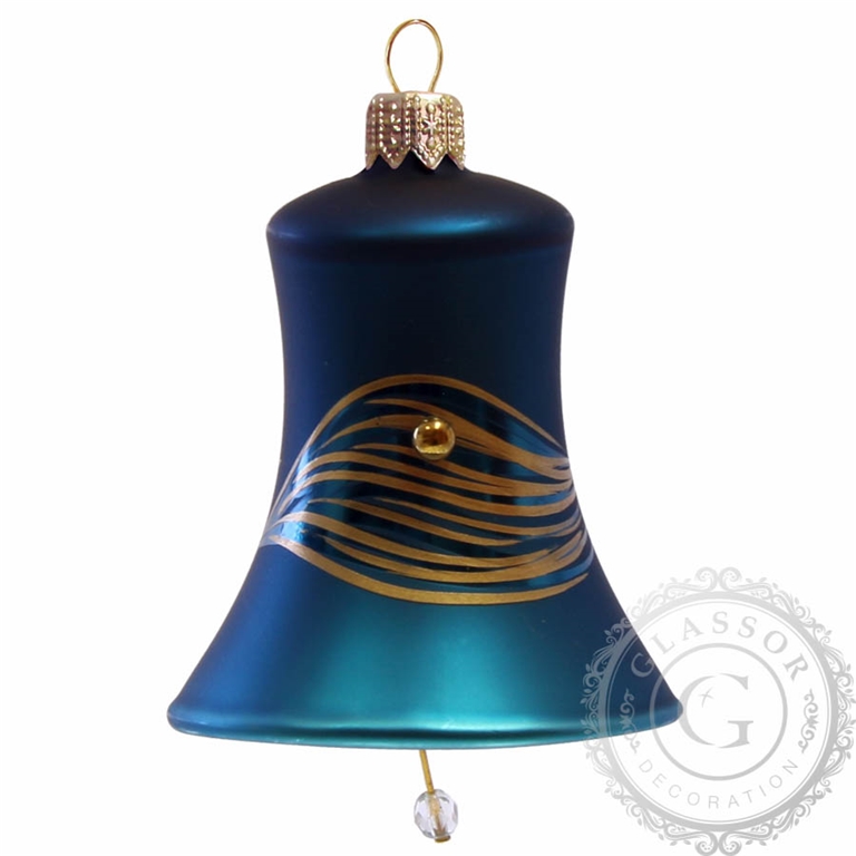 Bell with bronze leaf