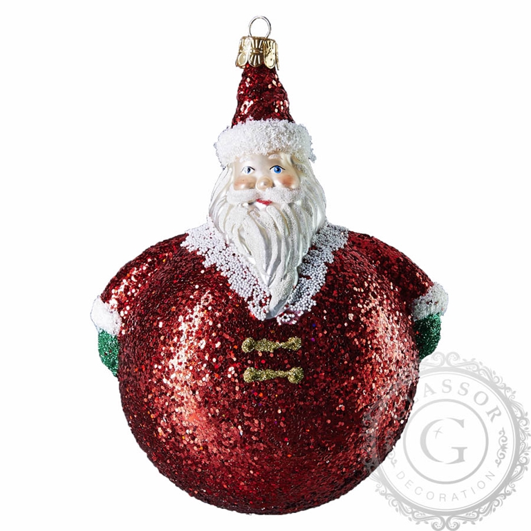 Santa Christmas bauble 