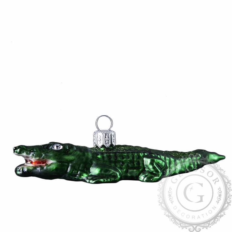 Alligator Christmas ornament