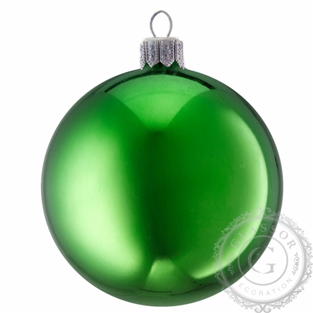 Green Glossy Christmas Ball