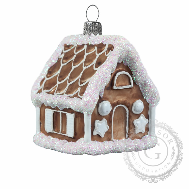 Gingerbread cottage brown