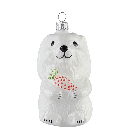 Porcelain bunny with carrot