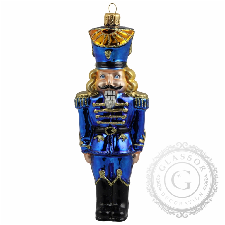 Blue Hussar Christmas ornament