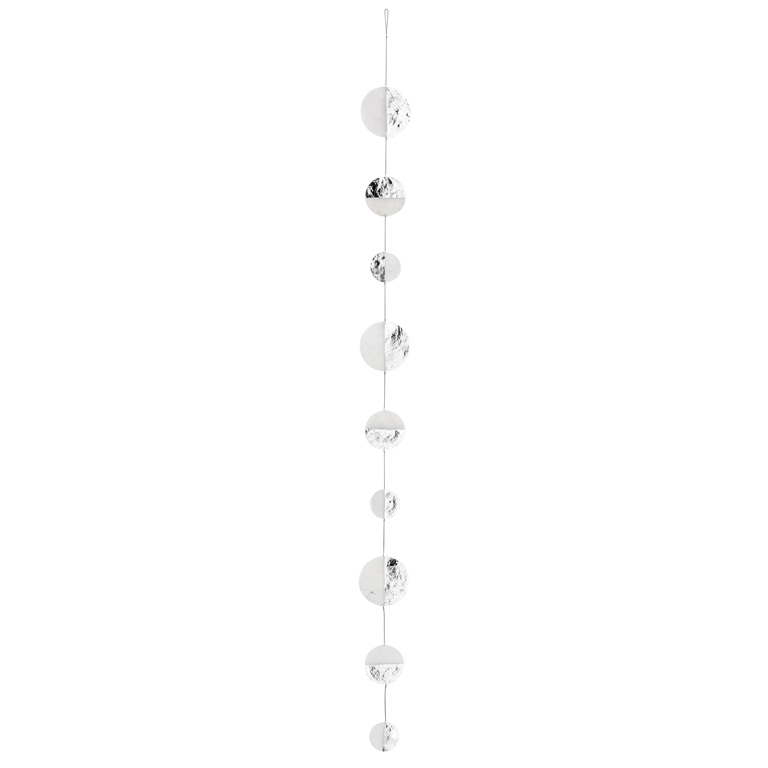 Hanging silver garland