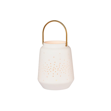 Small lantern with starry sky