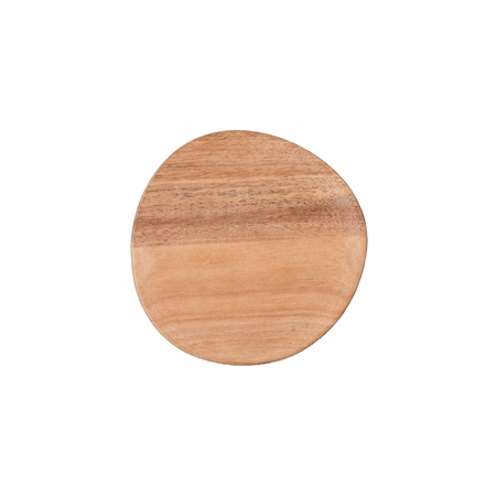 Small serving wooden plate