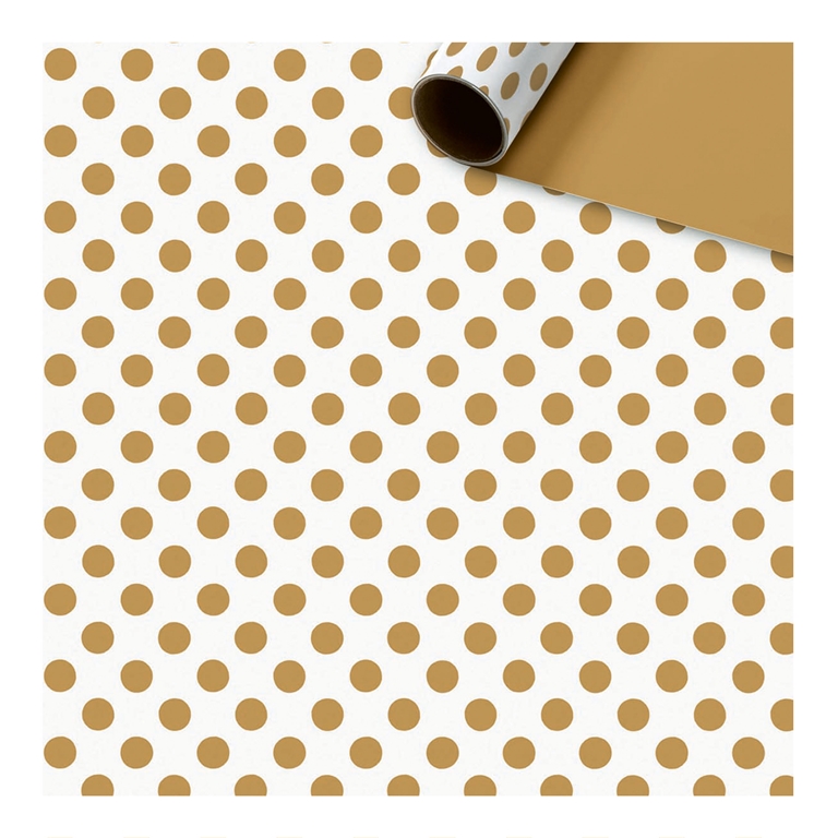 Wrapping paper dots - roll