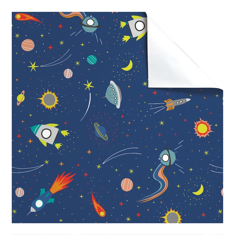 Arch wrapping paper space