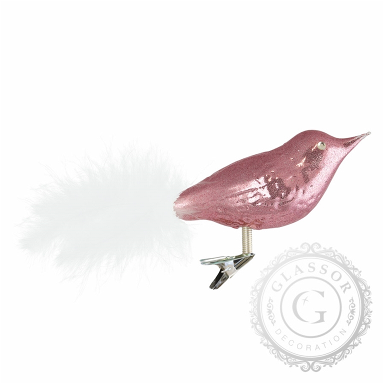 Pink large bird 