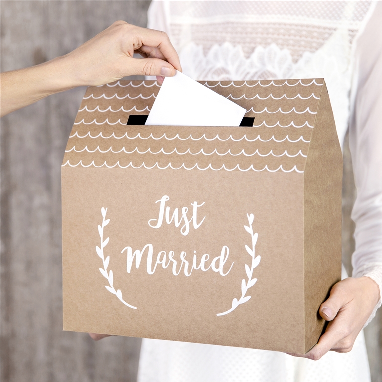 Wedding gift box "Just Married"