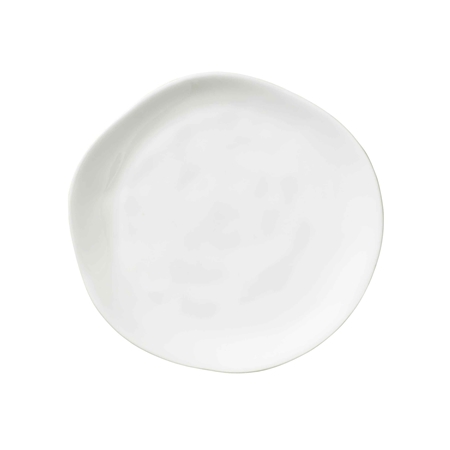 White small porcelain plate