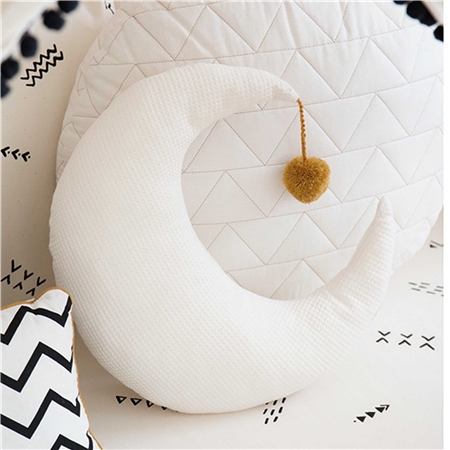 Cushion white moon