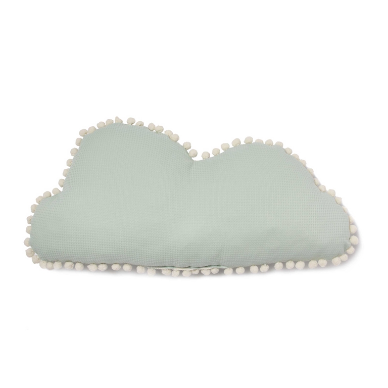 Mint green cloud cushion