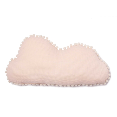 Pastel pink cloud cushion