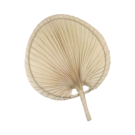 Decorative structured palm leaf