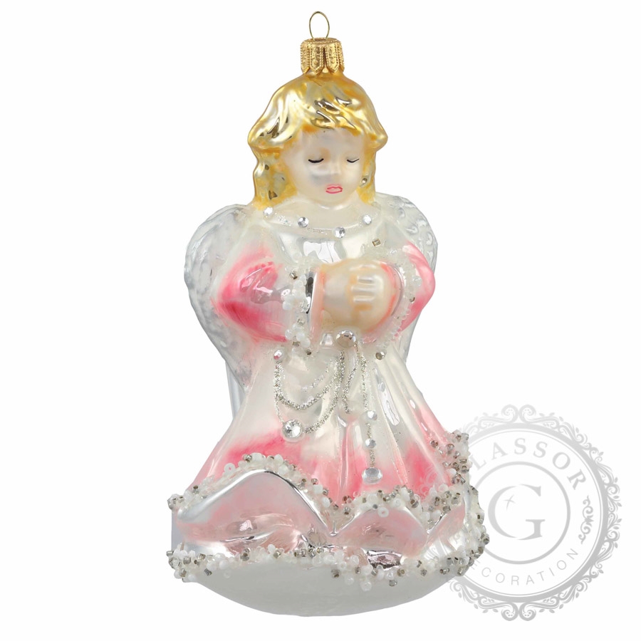 Christmas ornament praying angel