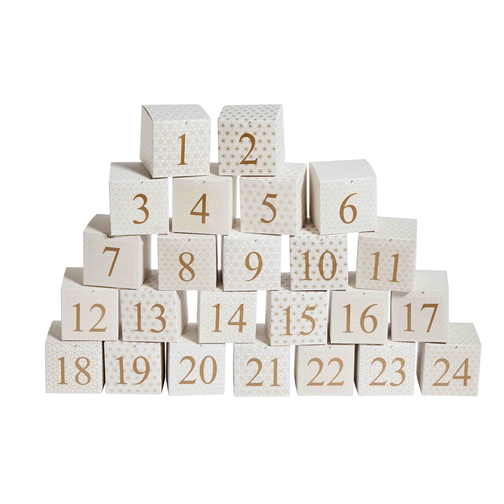 Advent calendar gift boxes