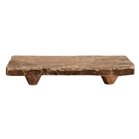 Rustic wooden serving tray
