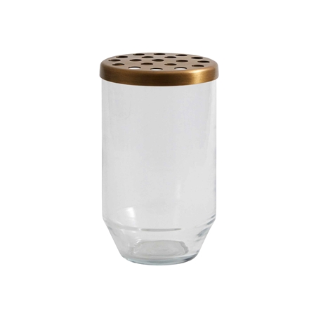 Vase with a perforated lid large