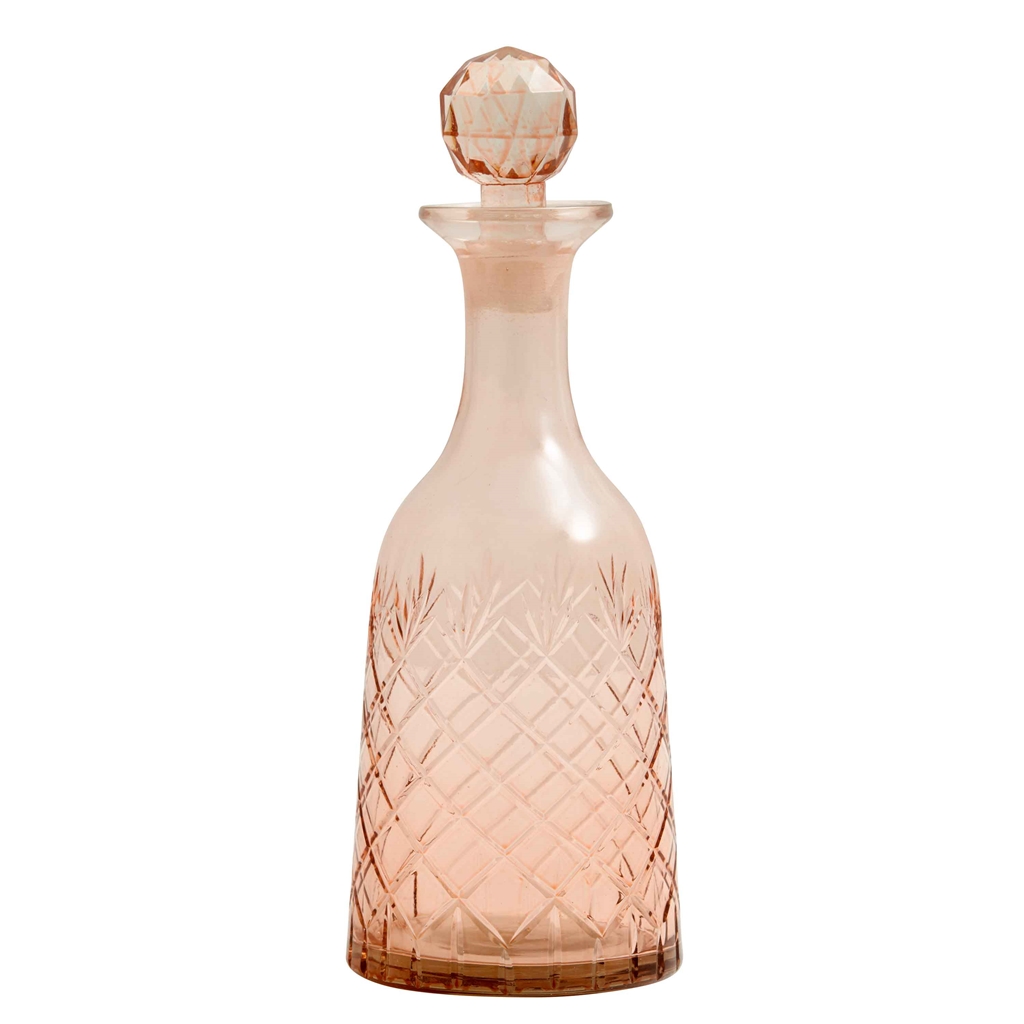 Cut glass carafe