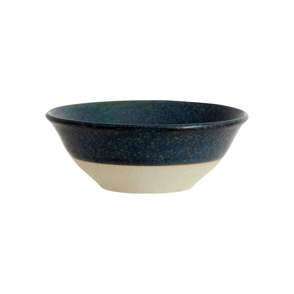 Dark ceramic bowl