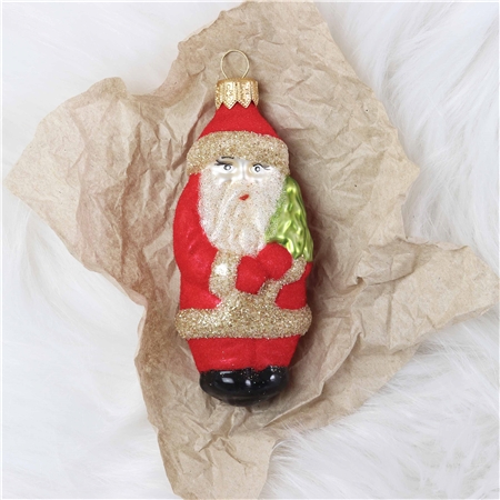 COLLECTIBLE ornament Santa Claus with a tree