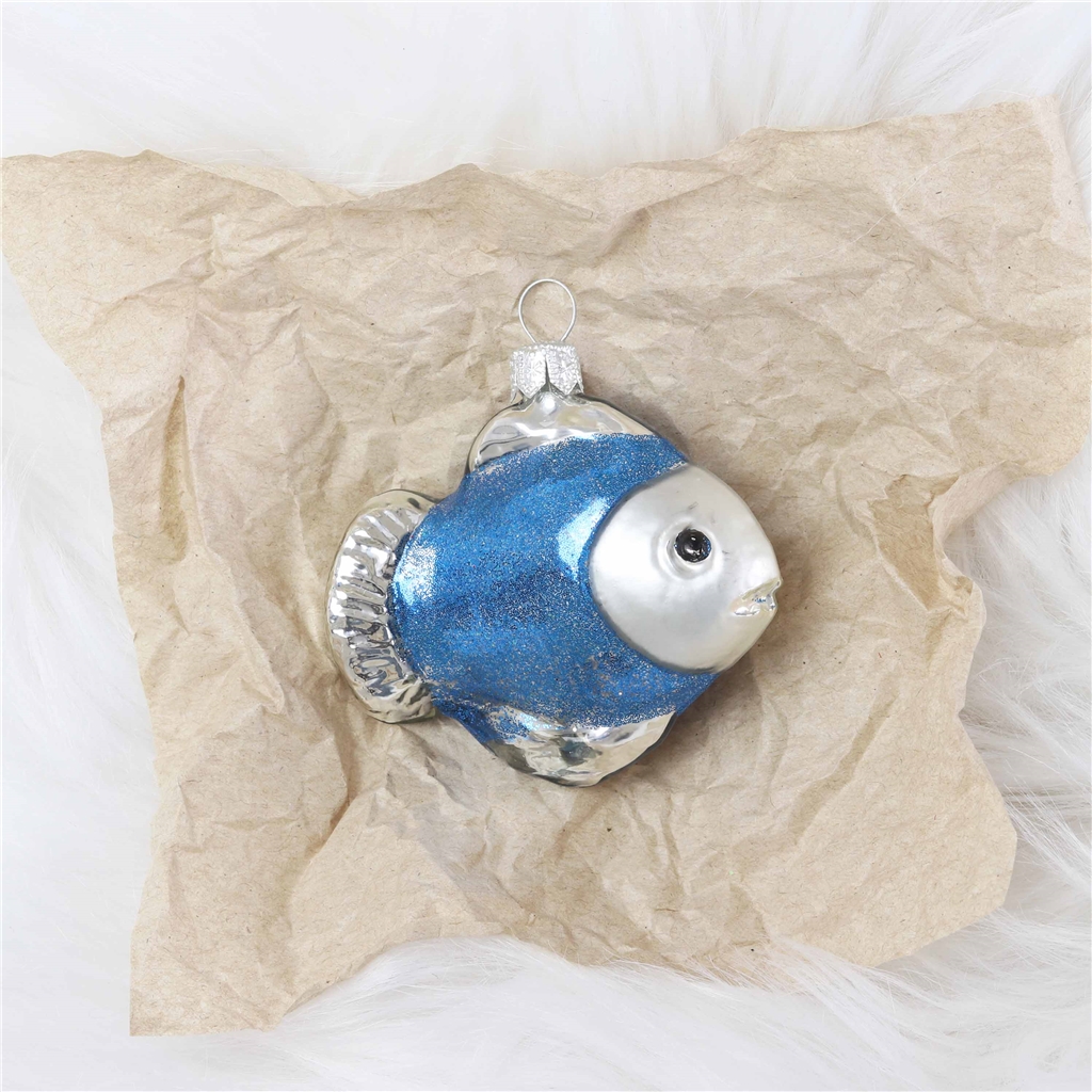 COLLECTIBLE blue fish ornament