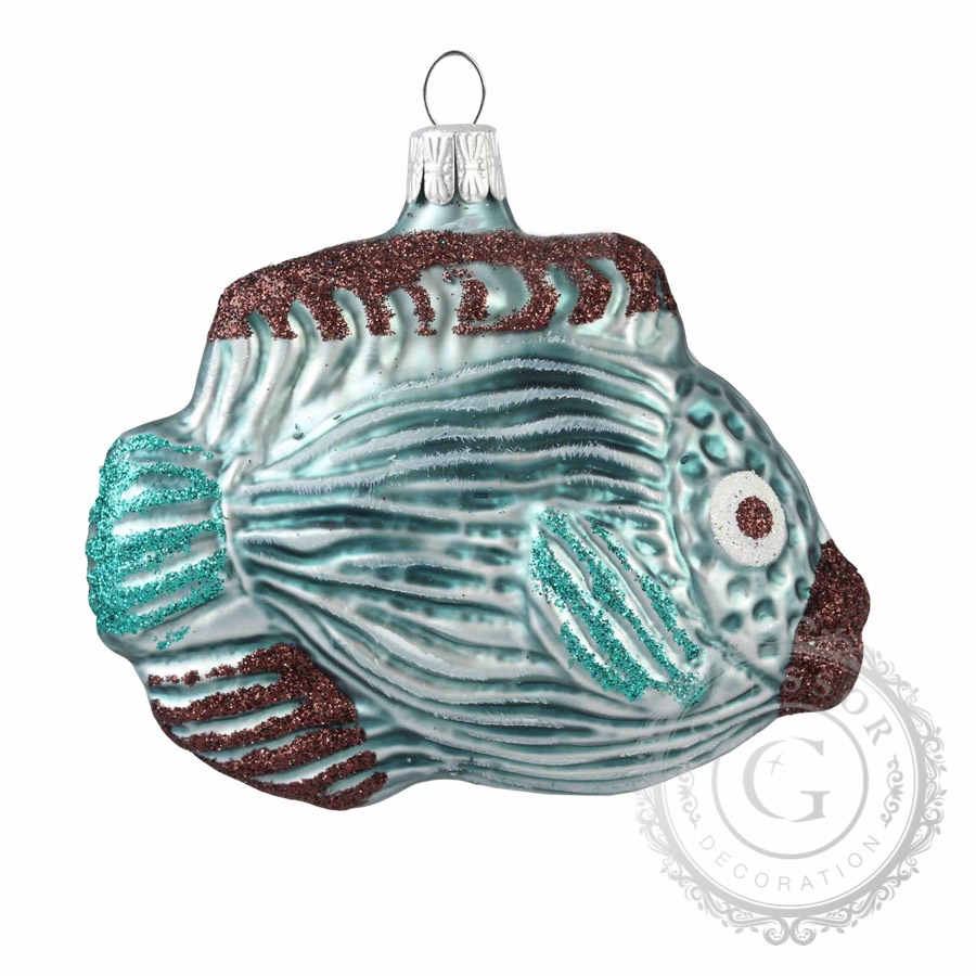 Glass fish blue