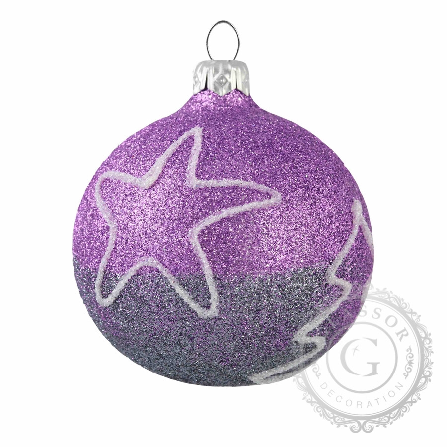 Christmas Ball Purple