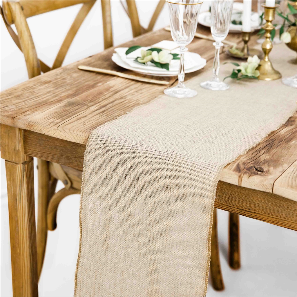 Jute table runner