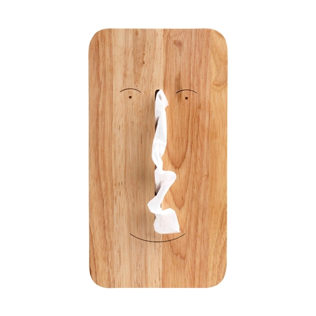 Smiling handkerchief box