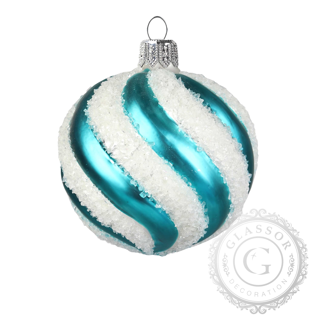 Turquoise ball spiral