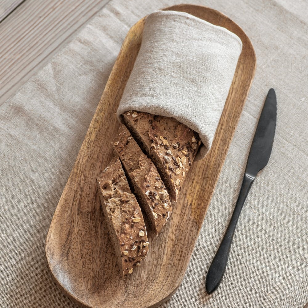 Mango wood bread board